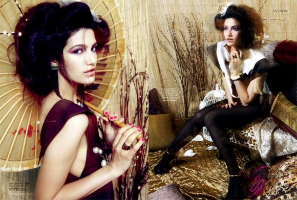 Tara Emad Harpers Bazaar Arabia April 2011