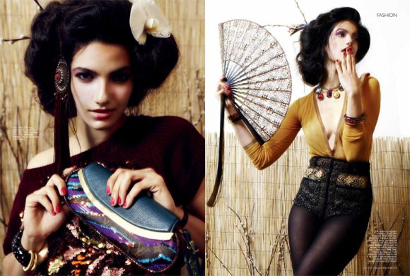 Tara Emad Harpers Bazaar Arabia April 2011