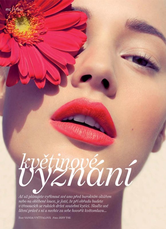 Chloe Laslier Marie Claire Czech May 2011