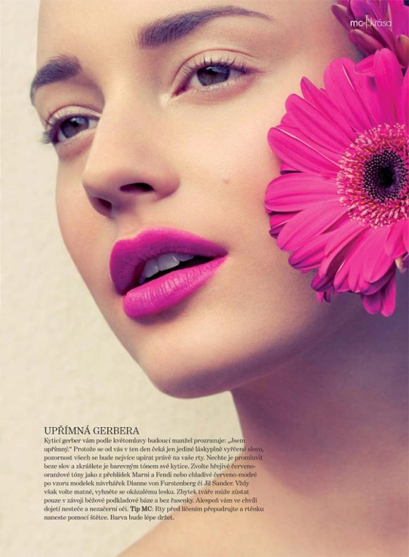 Chloe Laslier Marie Claire Czech May 2011