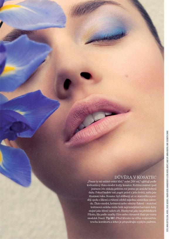 Chloe Laslier Marie Claire Czech May 2011