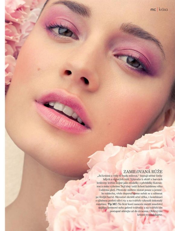 Chloe Laslier Marie Claire Czech May 2011