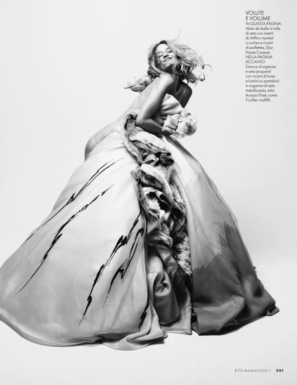 Linda Votjova Elle Italia May 2011
