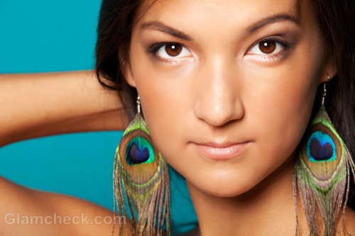feather earrings