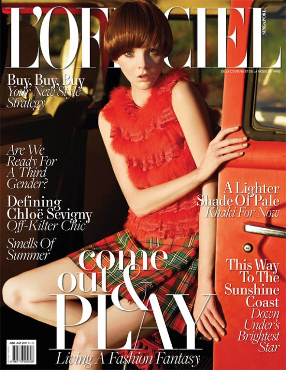 Emily Wake or LOfficiel Singapore June 2011
