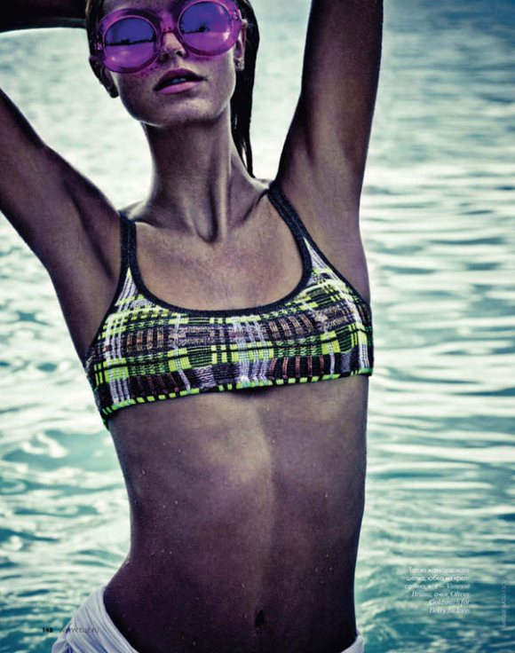 Erin Heatherton for Elle Russia July 2011