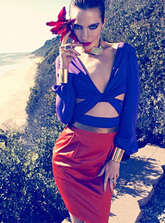 Jessica Miller Harpers Bazaar UK June 2011
