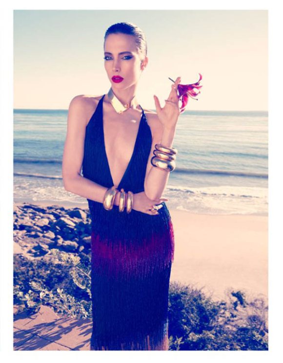 Jessica Miller Harpers Bazaar UK June 2011