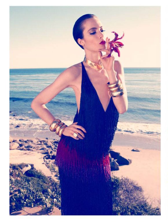 Jessica Miller Harpers Bazaar UK June 2011