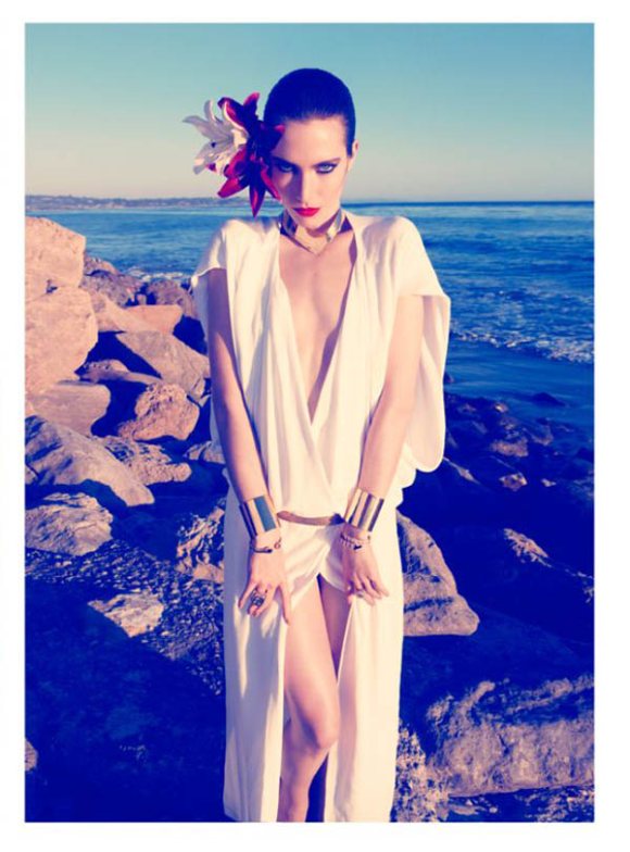 Jessica Miller Harpers Bazaar UK June 2011