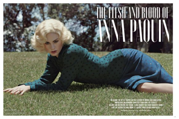 Anna Paquin V Magazine