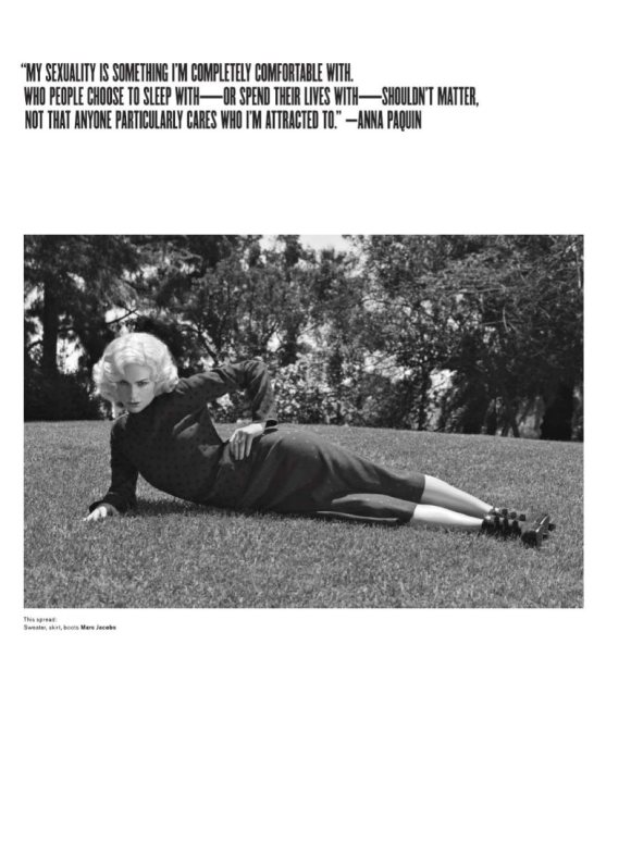 Anna Paquin V Magazine