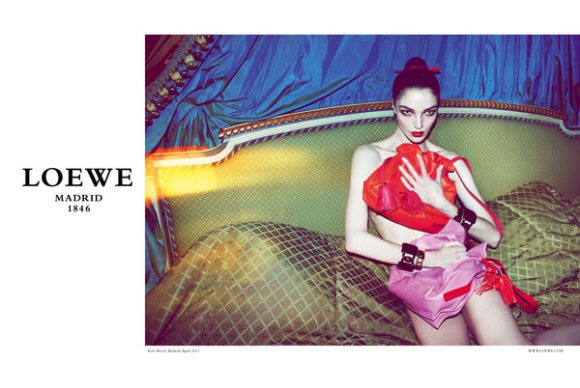 Mariacarla Boscono Loewe Fall 2011 Campaign