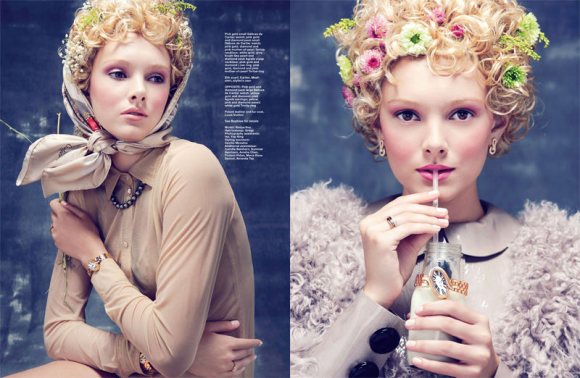 Nadya Harpers Bazaar Singapore August 2011