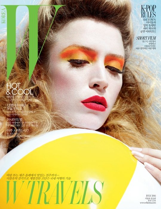 Raquel Zimmermann W Korea July 2011