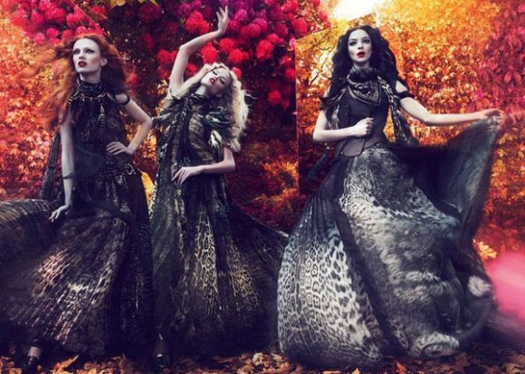 Roberto Cavalli Fall 2011 Campaign
