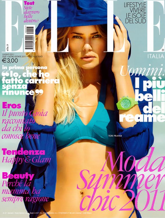 Tori Praver Elle Italia July 2011