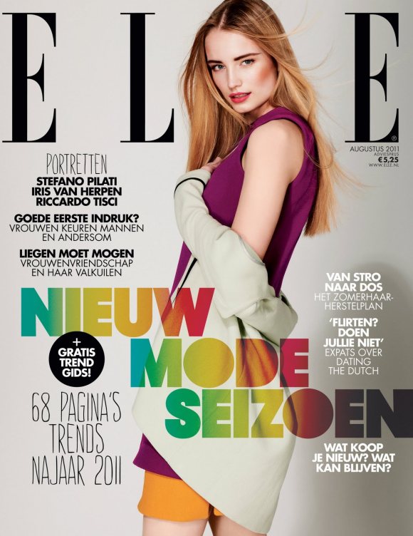 Maud Welzen for Elle Netherlands August 2011