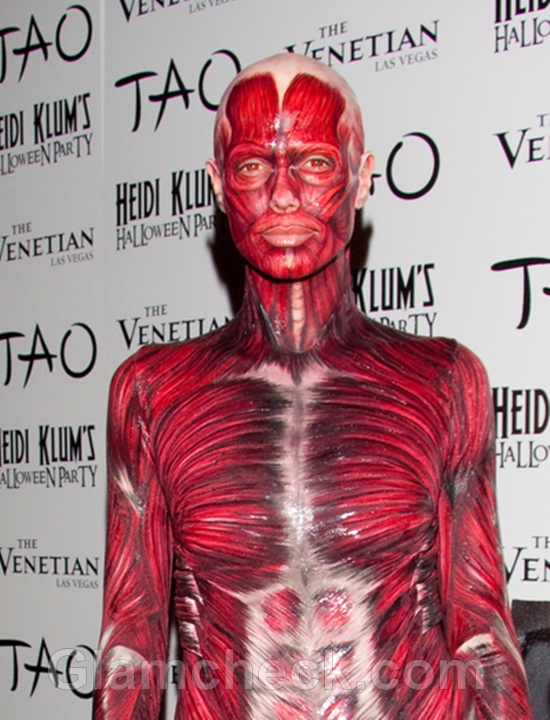 Heidi Klum Terrifies at Halloween Party