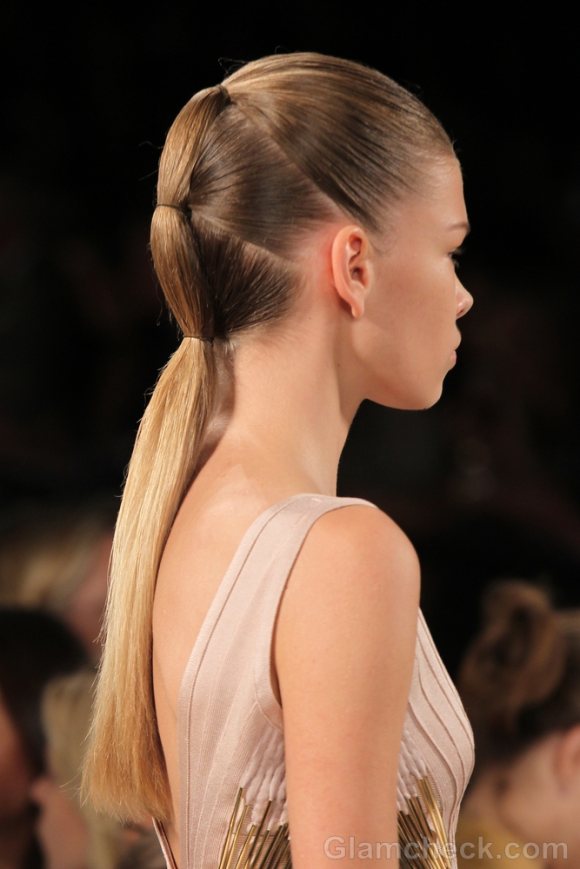 Hairstyle How To : Futuristic Ponytail
