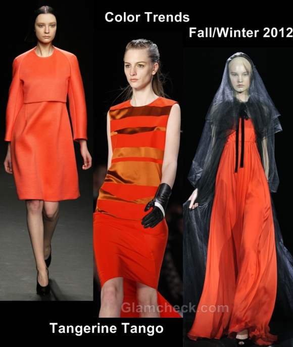 Color Trends Fall/Winter 2012: Tangerine Tango