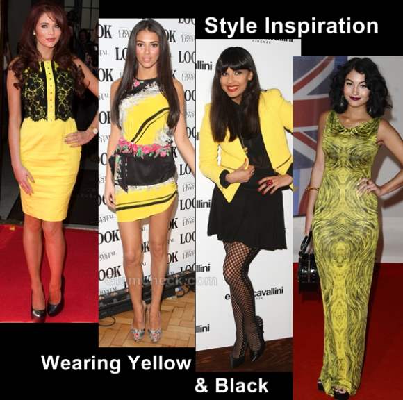 Style Inspiration: Wearing Black and Yellow the Celebs way