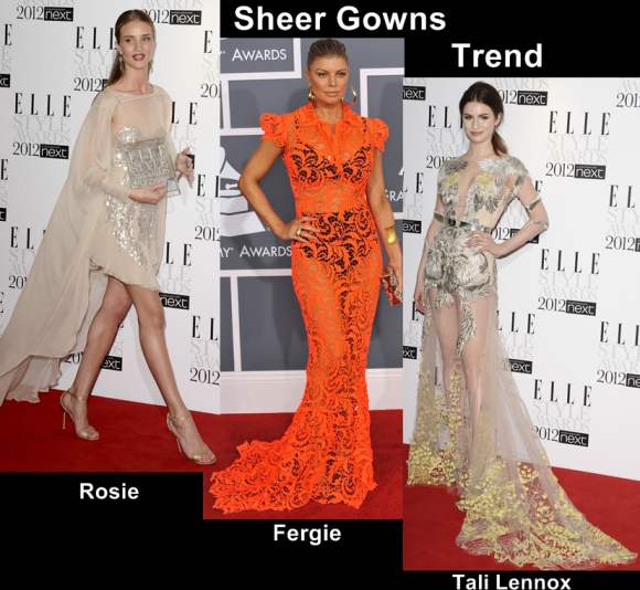 Style Inspiration: Wearing Sheer Gowns the Celeb’s Way