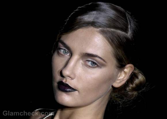 Beauty How To: Get Vampy With Dark Lips Fall/Winter 2012