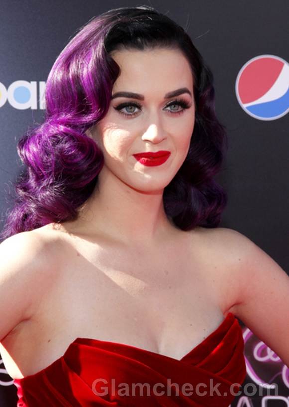 Katy Perry Sports Delish Two-Toned Hair Color at “A Part of Me” Premiere