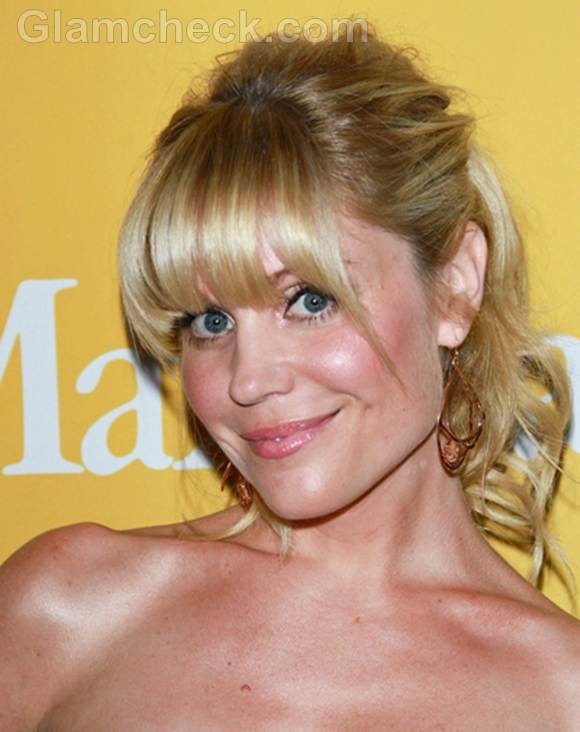 Virginia Williams Rocks Curly Ponytail with Bangs at Awards Show