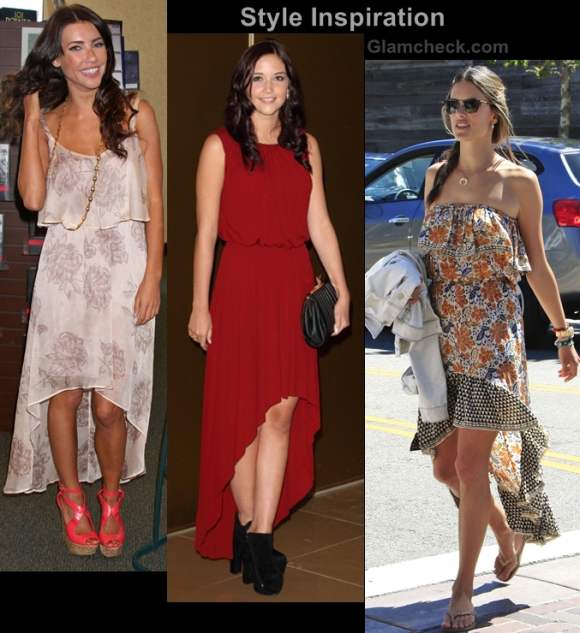 Style Inspiration: Wearing Asymmetrical Hem Dresses