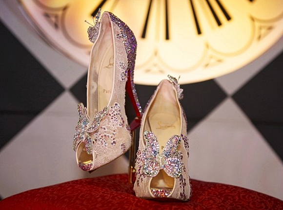 Louboutin Displays Much-awaited Cinderella Shoes in Paris