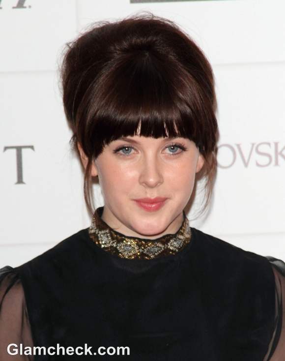 Alexandra Roach Sports Voluminous Hair at Moet Film Awards 2012
