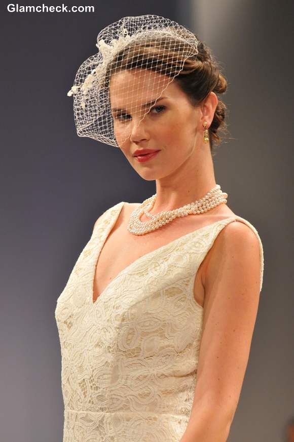 Anne Barge bridal show for Fall 2013 during NY Bridal Fashion Week