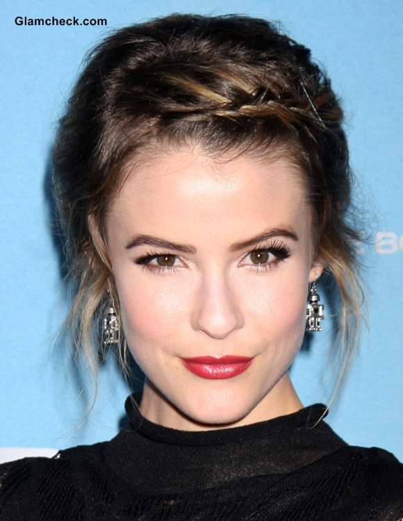 Hairstyle DIY – Linsey Godfrey’s Braided Bangs for Short Hair