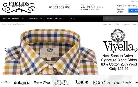 Fields Menswear – Leaders in the Field of Menswear