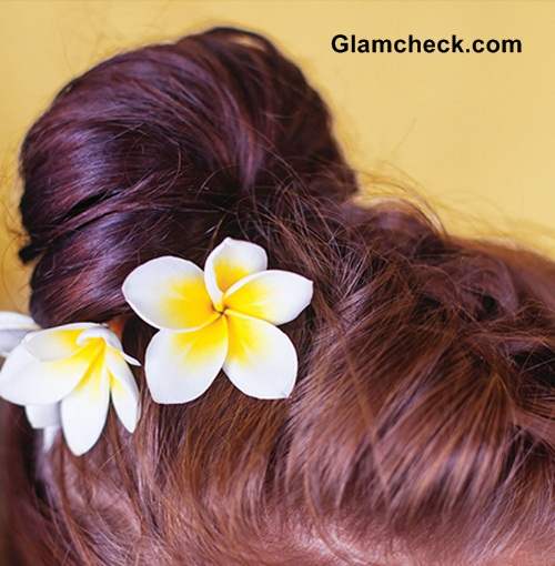 Hairstyle DIY -French Braid Top knot Steps