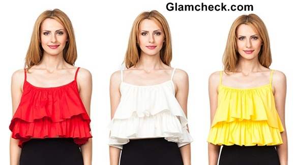 Look Soft and Dainty in Ruffled Tops – Tips on How to Sport Them