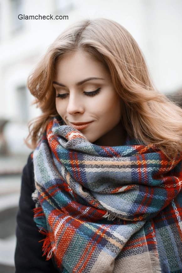 Plaid Winter Scarf – Styling Tips