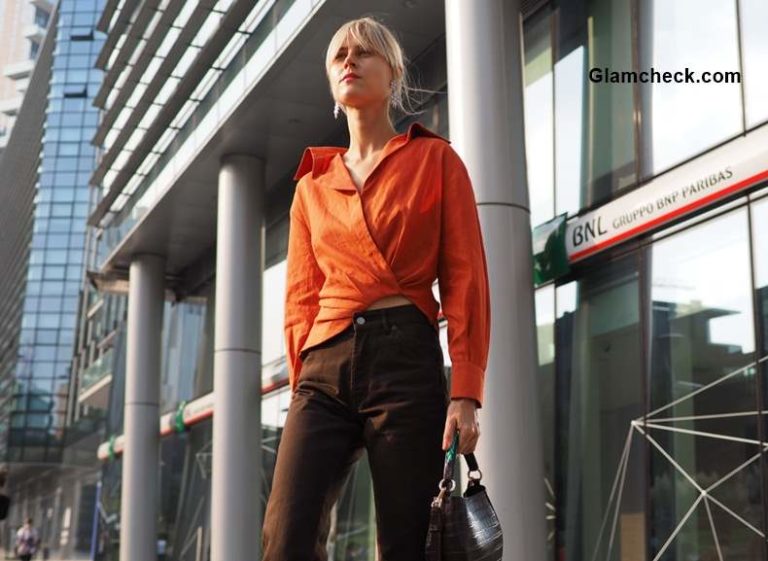 Street Style at Milan Fashion Week FallWinter 2018-19 Alberta Ferretti Show