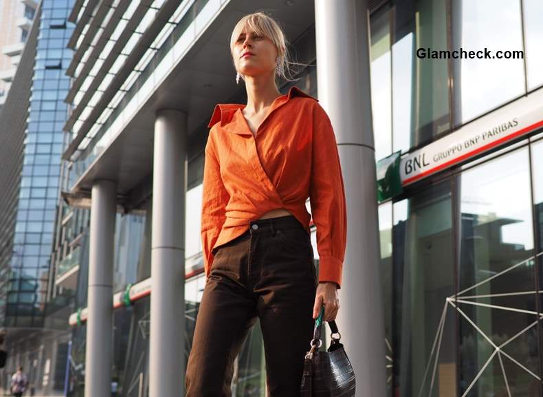 Street Style at Milan Fashion Week FallWinter 2018-19 Alberta Ferretti Show