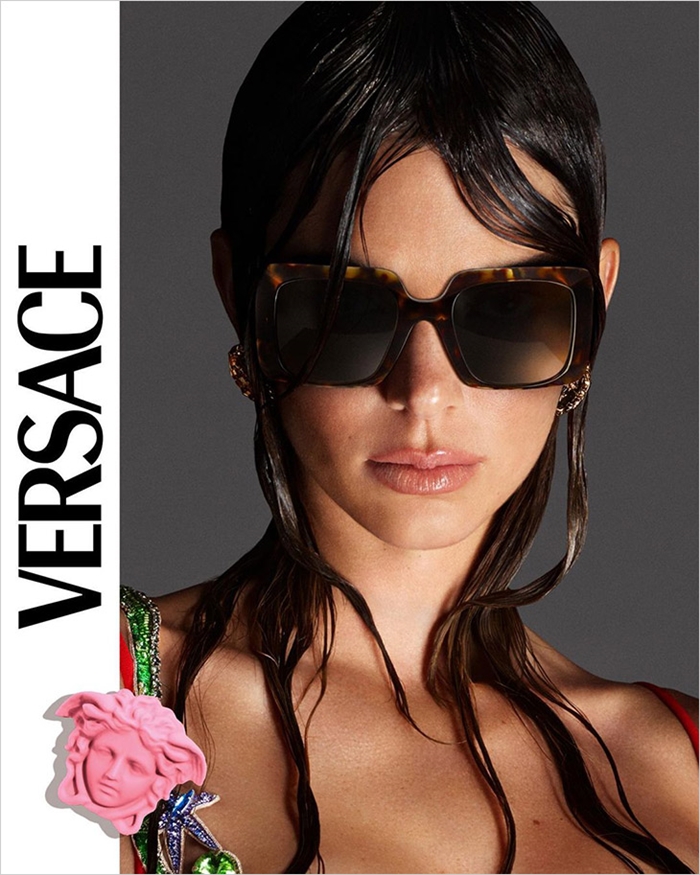 Kendal Jenner for Versace S/S 2021 Eyewear Campaign