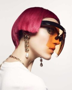 Dolce and Gabbana 2021 Geometric Transparency Sunglasses