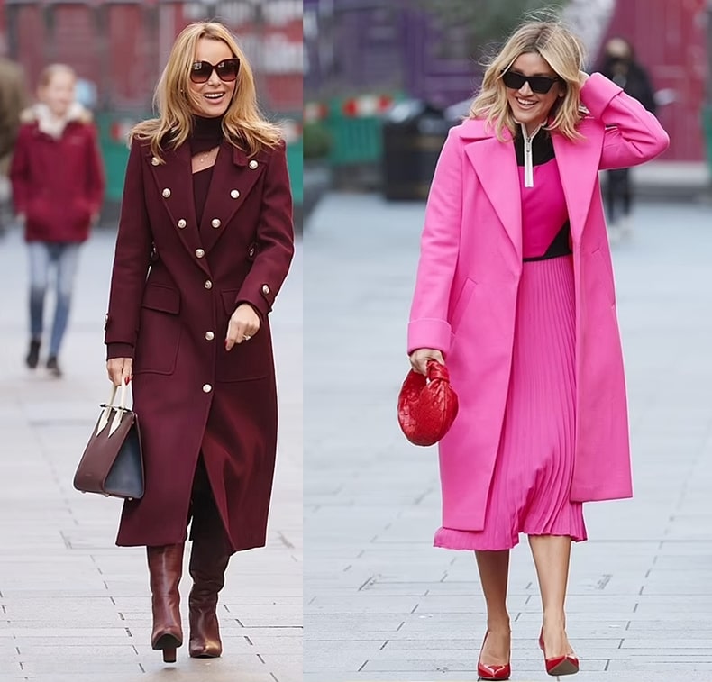 Style Inspiration Vibrant Monochromatic Winter Looks