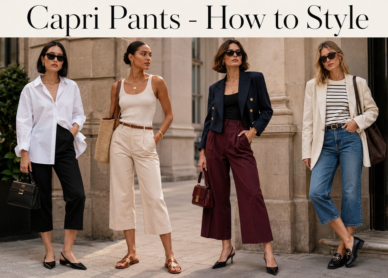 Capri Pants Styling Tips