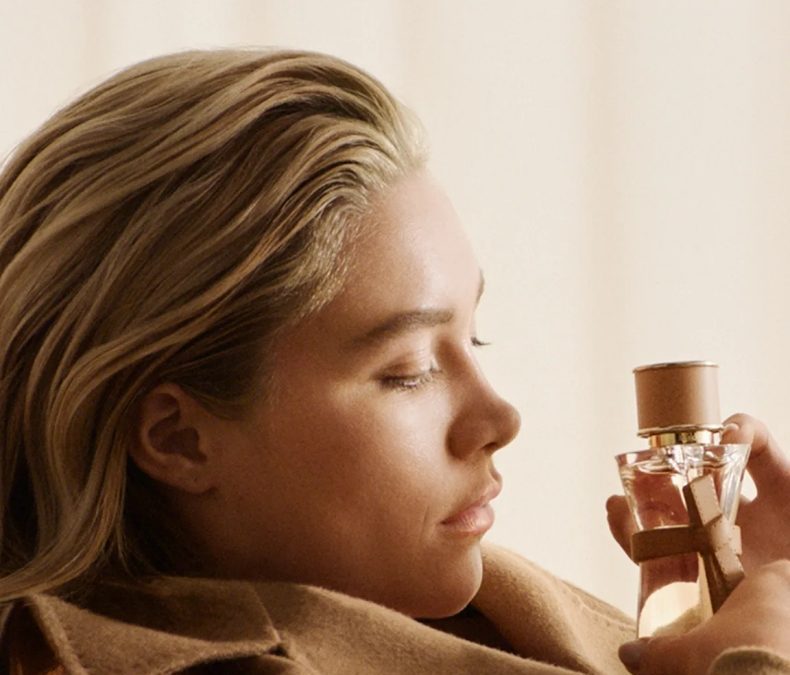 Max Mara Debuts Its First Fragrance With Florence Pugh as the Face