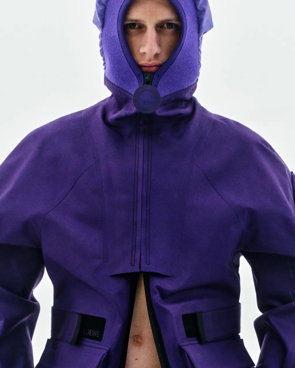 loewe-fall-2026-campaign Purple Jacket